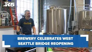 Brewery creates new beer to celebrate the West Seattle Bridge reopening
