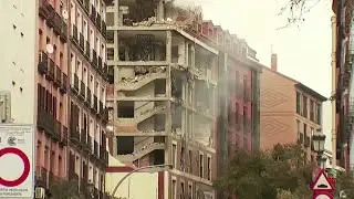 At least two dead after blast in central Madrid