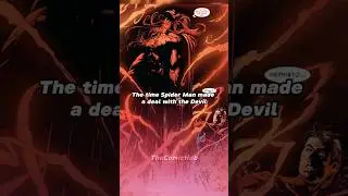 The time Spider Man made a deal with the devil 👹#shorts #mephisto #spiderverse #spiderman #comics