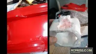 Fixing broken RC boat hull the easy way