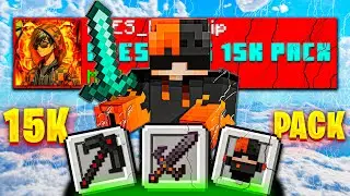 15K Ultimate Texture Pack 🎮 | PvP ✦ Survival ✦ Mods I PYES KING