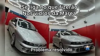 Fiat #marea arrumei o sistema dos vidros veja detalhes e como arrumar