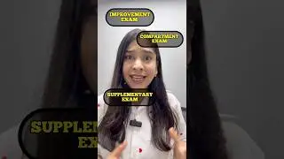 Compartment Vs Improvement Vs Supplementary Exam