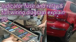 Volkswagen car indicator not working/ Flasher relay & fuse VW polo