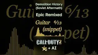 [Нарезка] Мега-ремиксы 'Demolition Victory' из CoD2 от нейронки
