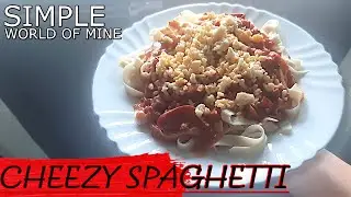 Spaghetti na Sweet & Cheesy Creamy /18/ Cooking / Simple World of Mine