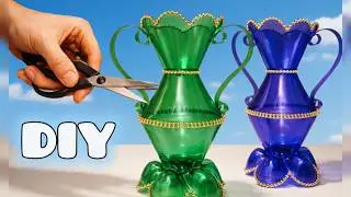 You can NEVER break this luxe vase&mdash;no matter how hard you try! It's not glass... just plastic! 😈✂️