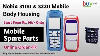 Buy Online Nokia Mobile Full Body Housing - Nokia Spare Parts - Nokia 3100 & 3220 - Buyin199.com
