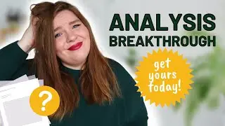 Stuck in Analysis for Research // How to Move Forward in Your Analysis