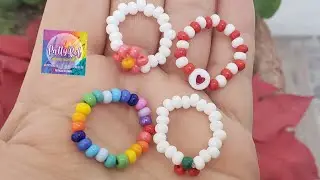 Anillos de Moda Chaquiron y Acrlico !! 🍒❤🌺🌈 !! 2022