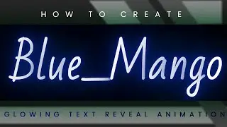 CSS Glowing Neon Text Reveal Animation Effects | Html CSS Animaion
