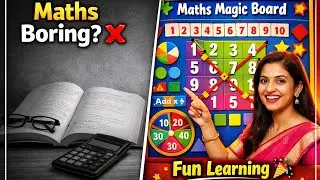 Maths Magic Board TLM🔥Ascending Descending | Predecessor Successor | Sum of Diagonals I DIY Activity