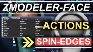 ZBrush - ZModeler Polygon(Actions) - 