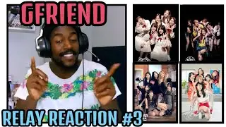 DANCER REACTS TO GFRIEND RELAY #3 | Time for the moon night | Summer Rain | SUNNY SUMMER | Sunrise