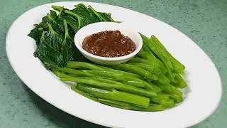 Blanched Kangkong Ala Chowking | How To Properly Blanch Kangkong