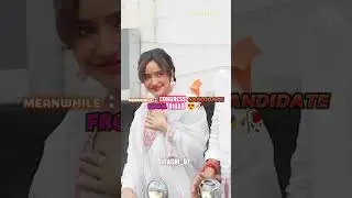 BJP VS CONGRESS 🌚🍓 | NEHA SHARMA JOIN CONGRESS 👀‼️#dhruvrathee #bjp #shortsfeed #news #bjpvscongress
