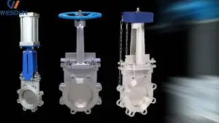 This is the WESDUN knife gate valve: robust, precise, and reliable.