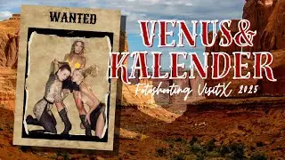 Fotoshooting & Videodreh für den VisitX Kalender 2025 und Venus 2025