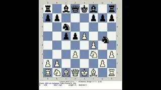 Larsen, Bent vs Andersen, Borge | Denmark Chess 1964, Holstebro