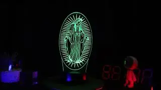 Attivolife Virgin Mary 3D Night Light #kids #3d #nightlight #lamp #cool #religious #creative