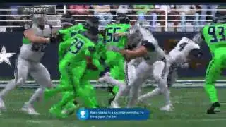 Madden 17 - Seattle Seahawks vs Dallas Cowboys Color Rush