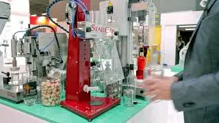 STARCAP &Eta;&mu;&iota;&alpha;&upsilon;&tau;ό&mu;&alpha;&tau;&eta; &Tau;&alpha;&pi;&omega;&tau;&iota;&kappa;ή &Mu;&eta;&chi;&alpha;&nu;ή | Semiautomatic Capping Machine | bottle capper