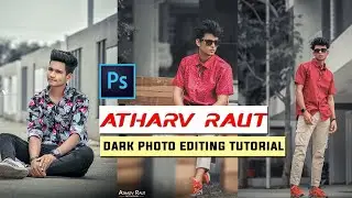 Atharv Raut inspired soft dark photo editing | Atharv raut photo editing tutorial - by Amit editz