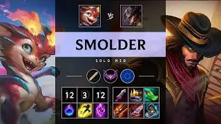 Smolder Mid vs Twisted Fate: Legendary - EUW Master Patch 14.24