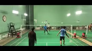 (1019) Prof. R. Balasubramanian & Abhishek vs Atin & Anuj (Ultimate Match) Men's #badminton #doubles