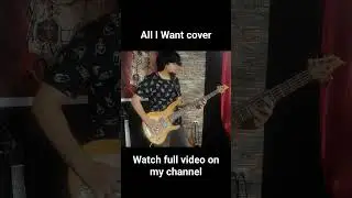 All I Want cover #cover #rock #drums #bass #guitar #punk #punkrock