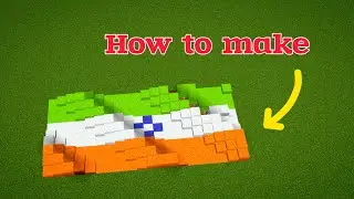 How to make concrete powder art in Minecraft