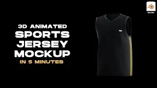 3D SPORTS JERSEY MOCKUP TUTORIAL