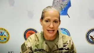 Maj. Gen. Shawley speaks at 2022 Fund For Peace's Fragile State Index