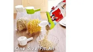 Seal & Pour Food Storage Clip
