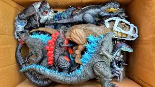 Hunting Jurassic World Toy Dinosaur Collection ASMR