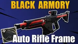 Destiny 2 - Black  Armory Auto Rifle Frame (The Rıngıng Naıl Weapons) Ada-1