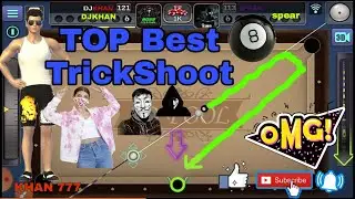 Best Trickshoot in 3D Pool Ball/ DJKHAN VS SHAHIN / Rock Match//Alex & Rus