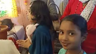 आदिशक्ती आईसाहेब यांच्या स्वागत व आगमना निमित्त आरती करण्यात आली 🙏🏻💐#कस्तुरा 👆🏻