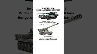 Malka vs M110 &mdash; 203mm Artillery Showdown