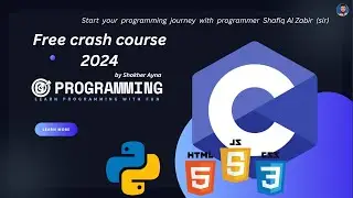 Programming full free Course 2024 || Programming Roadmap 2024 || Shafiq Al Zabir