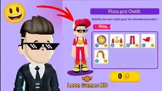 PKXD Pizza Guy'un kıyafetleri nasıl &uuml;cretsiz alınır işte bu kadar kolay 😃 @Leon_Games_XD