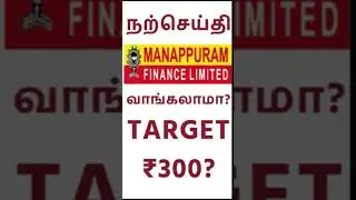 Manappuram Finance good to buy ? #manappuramfinancesharenewstamil  #manappuramfinanceshare