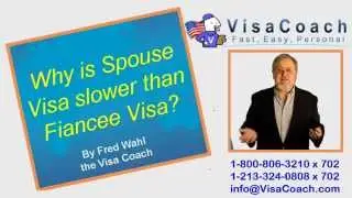 Why is Spouse Visa slower than Fiancee Visa CR110