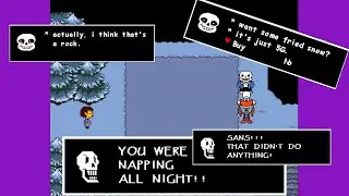 i adore this game (random undertale moments)