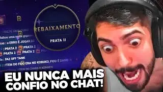 EU NUNCA MAIS CONFIO NO CHAT! | JUKES NO TFT