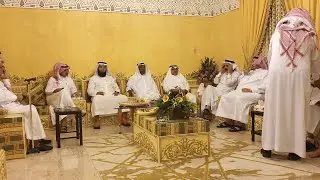 نخبة من رجال كرمين بزيارة الأخ محمد احمد فقير بمنزله بحي النعيم بجدة للأطمئنان على صحة