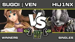 Game Nest Smash It Up: Sugoi | Ven (Zelda) vs Hij1nx (Wolf) - Winners Round 4