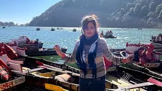 Nainital  tour 1st January 2025’. Beautiful 🥰 views and mst mausam