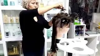💇 C&oacute;mo cortar el cabello con puntas maltratadas 💇 por Jech & Spa