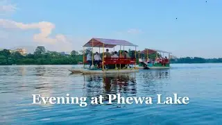 Evening at Phewa Lake, Pokhara